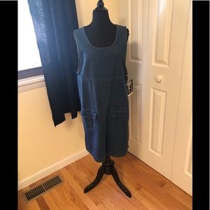 NWT Blue J 💯cotton denim jumper!